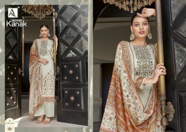 Alok Kanak Fancy Cotton Digital Printed Dress Materials